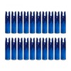 DONGKER 20pcs Arrow Tails, 0.24" Colorful Plastic Arrows Nocks Insert
