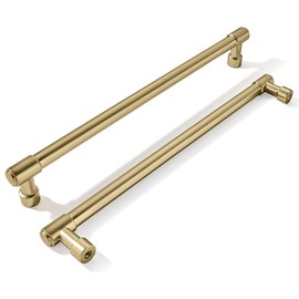khtumeware Appliance Pulls Champagne Bronze 18 Inch(457mm) Center to Center 1 Pack Heavy Duty Drawer Pulls Kitchen Cabinet Handle Cabinet Hardware
