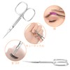 CGBE Cuticle Scissors Extra Fine Curved Blade, Super Slim Scissors