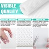 Plastic Mesh Fence Sheet 15.7IN x 10FT - 0.3IN Opening