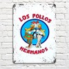 Los Pollos Hermanos breaking bad sign A4 retro metal wall