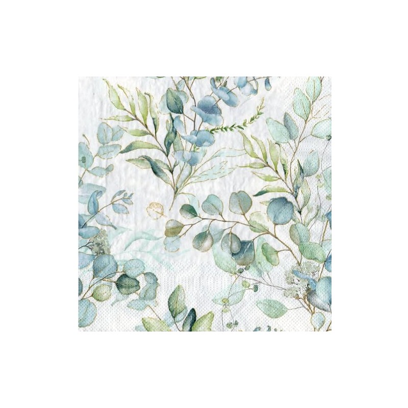 20 Napkins Eucalyptus, Eucalyptus Napkins, Wedding Party Napkins, 33 x