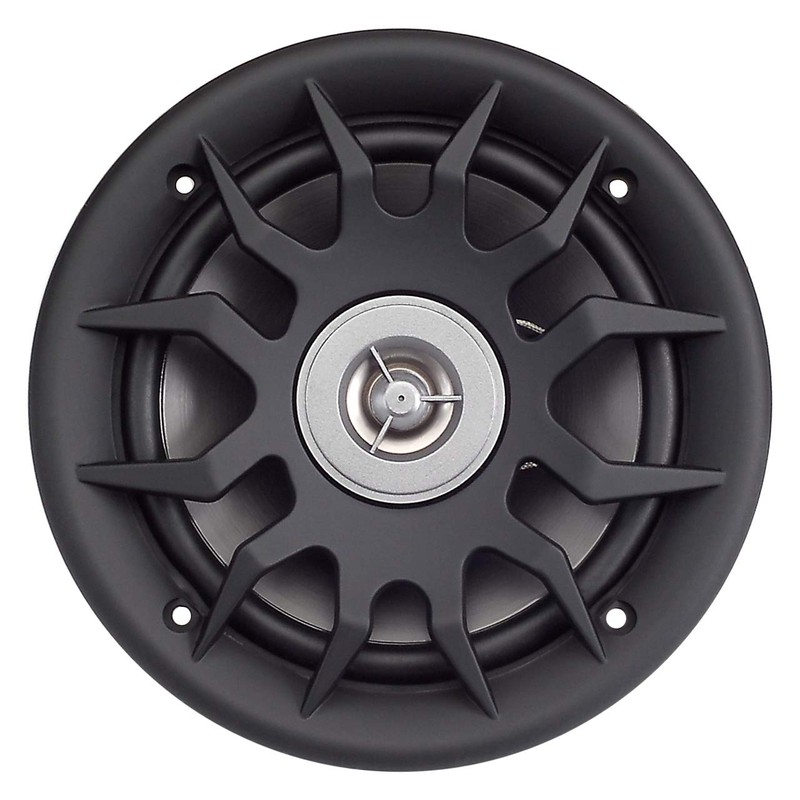 Marine Audio Speakers, 80 Watts, 6.5 Inch, Water Resistant, UV-Resistant,