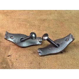 Cast Iron Black Hawk Corn Sheller Mounting Bracket Clamps