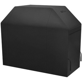 NEXCOVER 55 Inch Grill Cover - 600D Heavy Duty Waterproof and Weather Resistant BBQ Cover for Weber, Char Broil, Nexgrill - Fade Resistant, Black