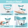 Abnaok Eye Wash Cup，Eye Wash Bath Kit – Silicone Eye