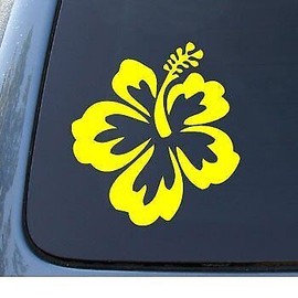 CMI Hibiscus Flower - Hawaiian - Car, Truck, Notebook, Vinyl Decal Sticker | Vinyl