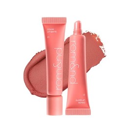[romand/romand] COLOR LIP MATTE Color Lip Mat Lip Primer Korean Cosmetics Lip Tint Velvet Matte Lip Lipstick High Coloring (01 Peach Puff, 8g)