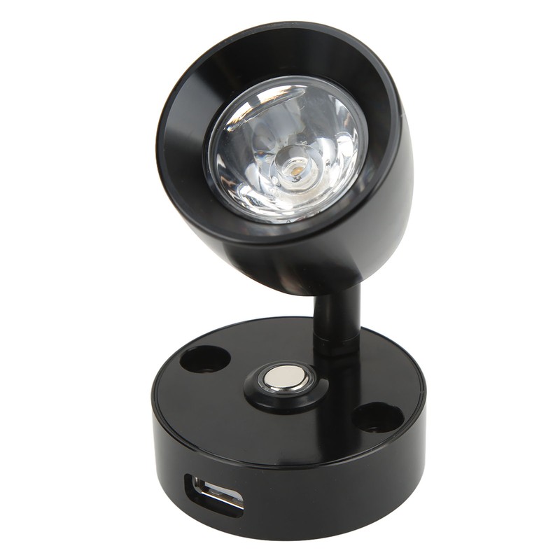 RV LED Reading Light Press Dimming Switch USB Port Wall