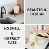 Beautiful Kitchen Compost Bin with Smell Proof Lid - Rust