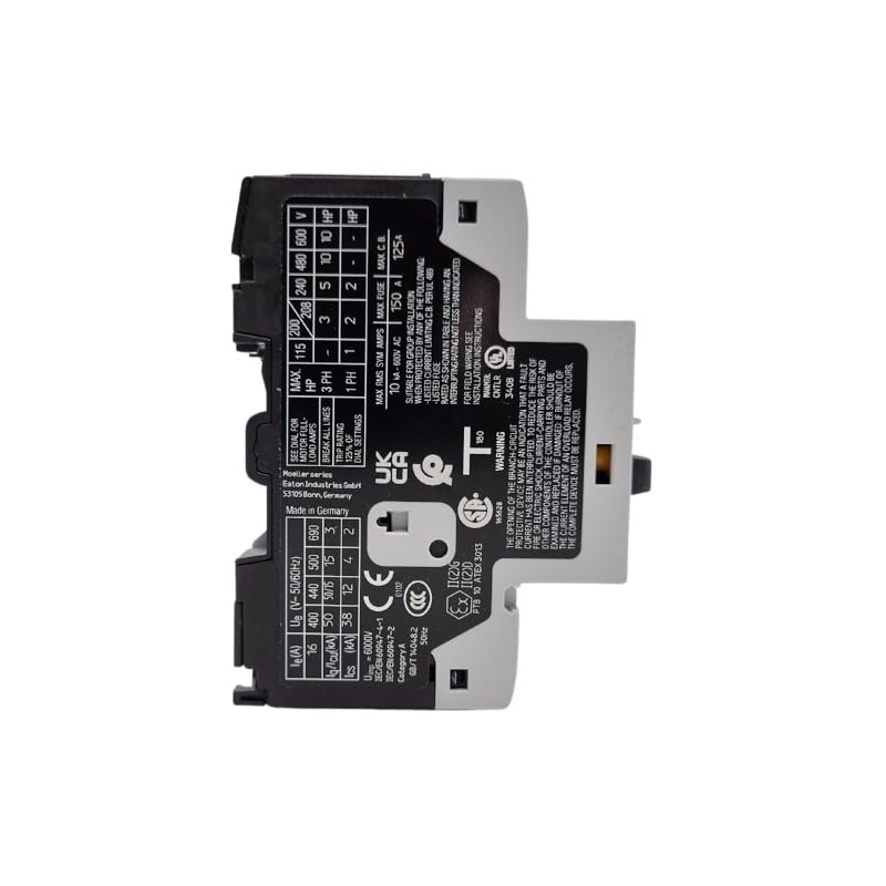 Motor protection switch, 400V, 3-pin, 2.5-4A