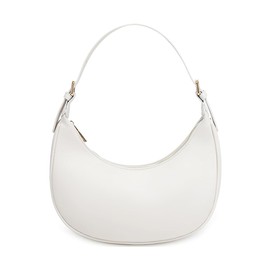 SYXLCYGJ Fashion Small Crescent Underarm Shoulder Bag for Women Trendy Purse Hobo Handbags Clutch Crossbody Bag（Beige）