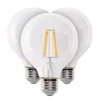 Feit Electric 18547 - G2525/927CA/FIL/3 Globe Style Antique Filament LED