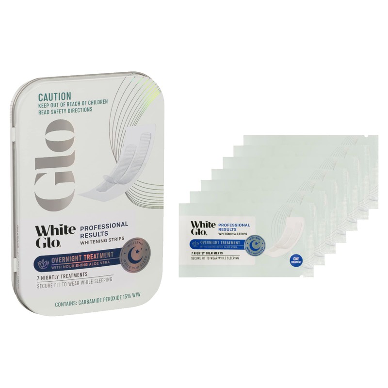 White Glo Overnight Strips
