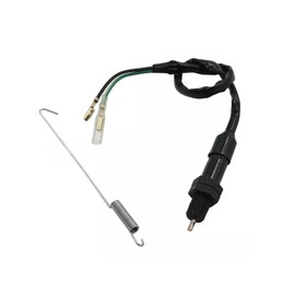 Rear Brake Switch Universal M12X1.5mm Rear Brake Stop Light Switch Rear Stop Lamp Switch Motorcycle Rear Brake Light Switch Rear Brake Light Switch for Motorcycle Motorcycle