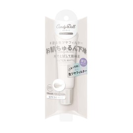 CandyDoll Bright Pure Base CC Makeup, SPF34 PA+++ UV Protection, By Tsubasa Masuwaka, Makeup Base, UV Protection, Cosmetics, Toning, Brightening, Pearls, Targets Pores and Rough Skin, Additive-free, White