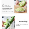 Cabbage Grater,Handheld Potato Cucumber Peeler | Wide Cutter Veggie Grater,