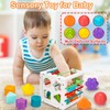 4 In 1 Montessori Baby Toys 6-12-18 Months, Infant Pull