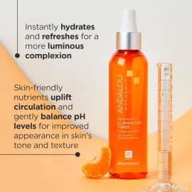Andalou Naturals, El Tónico Facial Toner Ayuda A Hidratar El