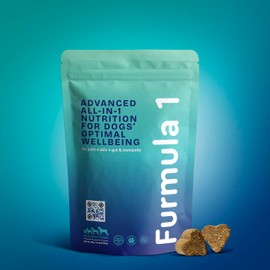 Furmula1 Holistic Dog Nutrition - Joint, Gut & Coat | Glucosamines, Probiotics, Vitamins & Omega-3 • GMP+ (30 Chews)