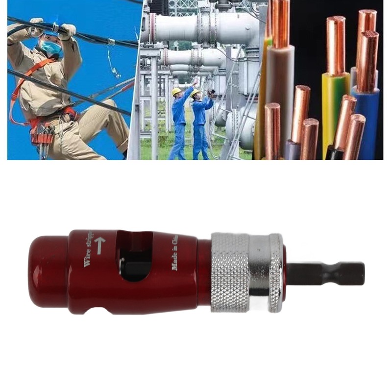 6 Square Cable Stripper Electrical Wire Stripping and Twisting Tool