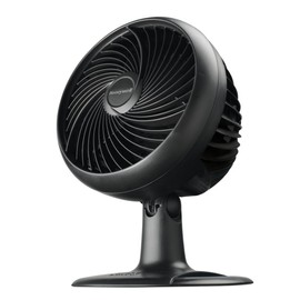 10" Black Turbo Force Power Oscillating Table Fan, 35ft Air Circulation Power, 3 Speed, 45° Pivot - TurboForce Power For Intense Cooling Or Use As Air Circulator For Energy Savings