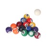 SPYMINNPOO Mini Pool Ball, 25 mm Mini Billiard Ball, Complete