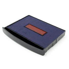 Almohadilla de repuesto para MaxMark XL Dater - Color azul/rojo