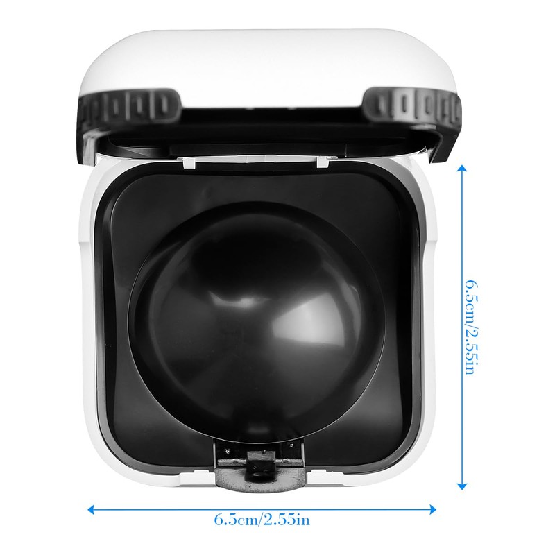 GLADFRESIT Hearing Aid Case Portable Compact Sturdy Box Waterproof Drop