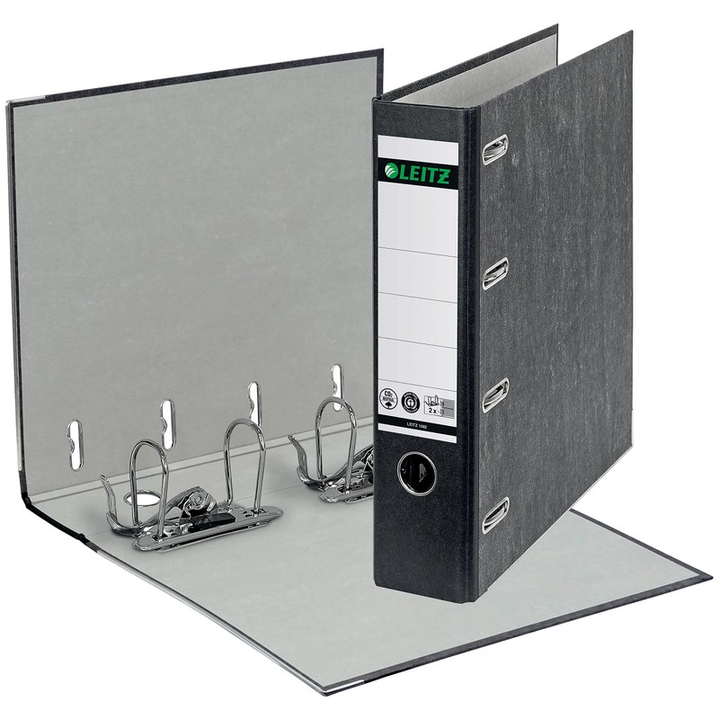 Leitz Double Lever Arch File Polypropylene Plastic Dual Hole Precision