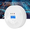 LCD Display Carbon Monoxide Alarm Detector Voice Type CO Smoke
