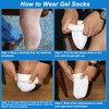 Prosthetic Stump Shrinker Below Knee High Elasticity Cotton Silicone Prosthetic
