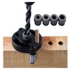 S.fields.inc Woodworking Drill Guide, Dowel Hole Jig, 0.2 - 0.4