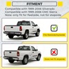 KUAFU Roll Pan Compatible with 1999-2006 Chevy Silverado GMC Sierra