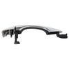 ApplianPar Front Passenger Side Exterior Door Handle Chrome for Kia