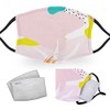 90s Pattern - Reusable Adult Face Masks - 2 Filters