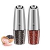 Saicefe Salt and Pepper Grinder Set of 2, Adjustable Coarseness,