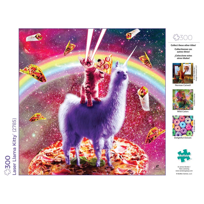 Buffalo Games - Laser Llama Kitty - 300 Large Piece