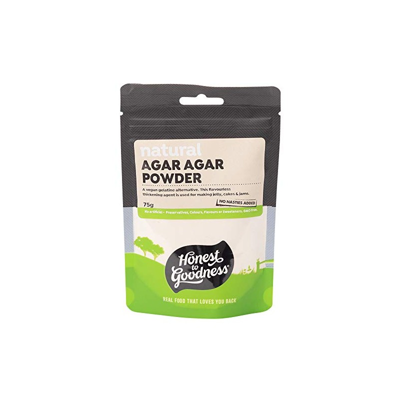 Honest to Goodness, Agar Agar Powder, 75 grams - Vegan