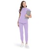 niaahinn Scrubs Set for Women Nurse Uniform Jogger Suit Stretch