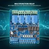 AUNMAS 4 Channel Multifunction Relay Board Module with Timer, DPDT