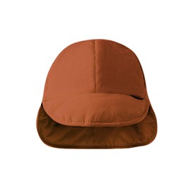 YAMEE Winter Hat for Women with Ponytail Foldable Ear Flap, Baseball Cap Winter Men's Warm Cold Proof Baseball Cap Women's Windproof Retro Baseball Cap Unisex Adjustable Hat for Running Golf, brown