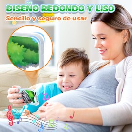 Juguete para Teléfono móvil de Simulación, Celular Aprendizaje Multifunción, Toy Phone, Juguetes Educativos Reproducir Música Teléfono