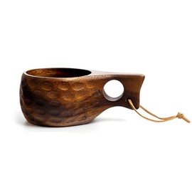 JINYOMFLY Kuksa Wooden Cup 200 ml Wooden Cup Olive Wood Drinking Cup Portable Wooden Cup Wooden Cup Outdoor Drinking Cup Camping for Hiking Outdoor or as a Gift