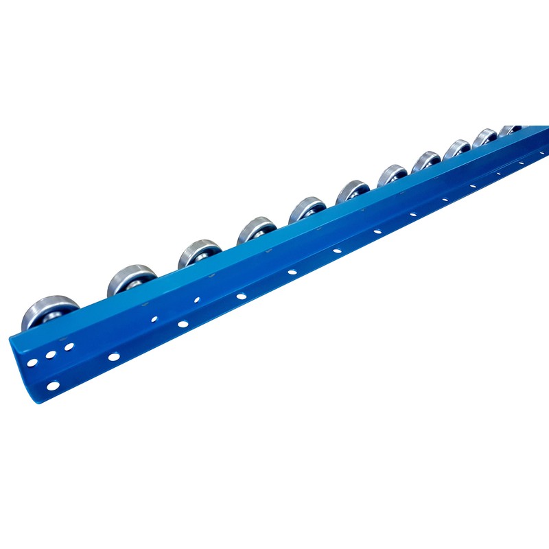 Conveyor Rails, Flow Rail 5-Foot Long Skate Wheel Conveyor, T1