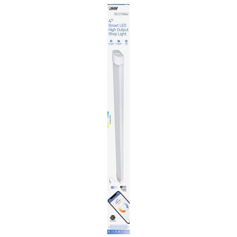 Feit Electric 4 ft. Smart WiFi 45-Watt LED Shop Light,