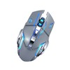 Thunder Wolf Q13 Charging Mute Wireless Mouse Gaming Business Luminous