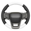 MEWANT Ford Bronco DIY Stitching Car Steering Wheel Wrap Cover