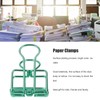 19mm 80pcs Binder Clips Strong Clamping Force Metal Hollow Tail
