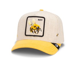 Goorin Bros. Rugged Comfort Collection Trucker Hat for Men and Women Gold (Unbee-weavable)